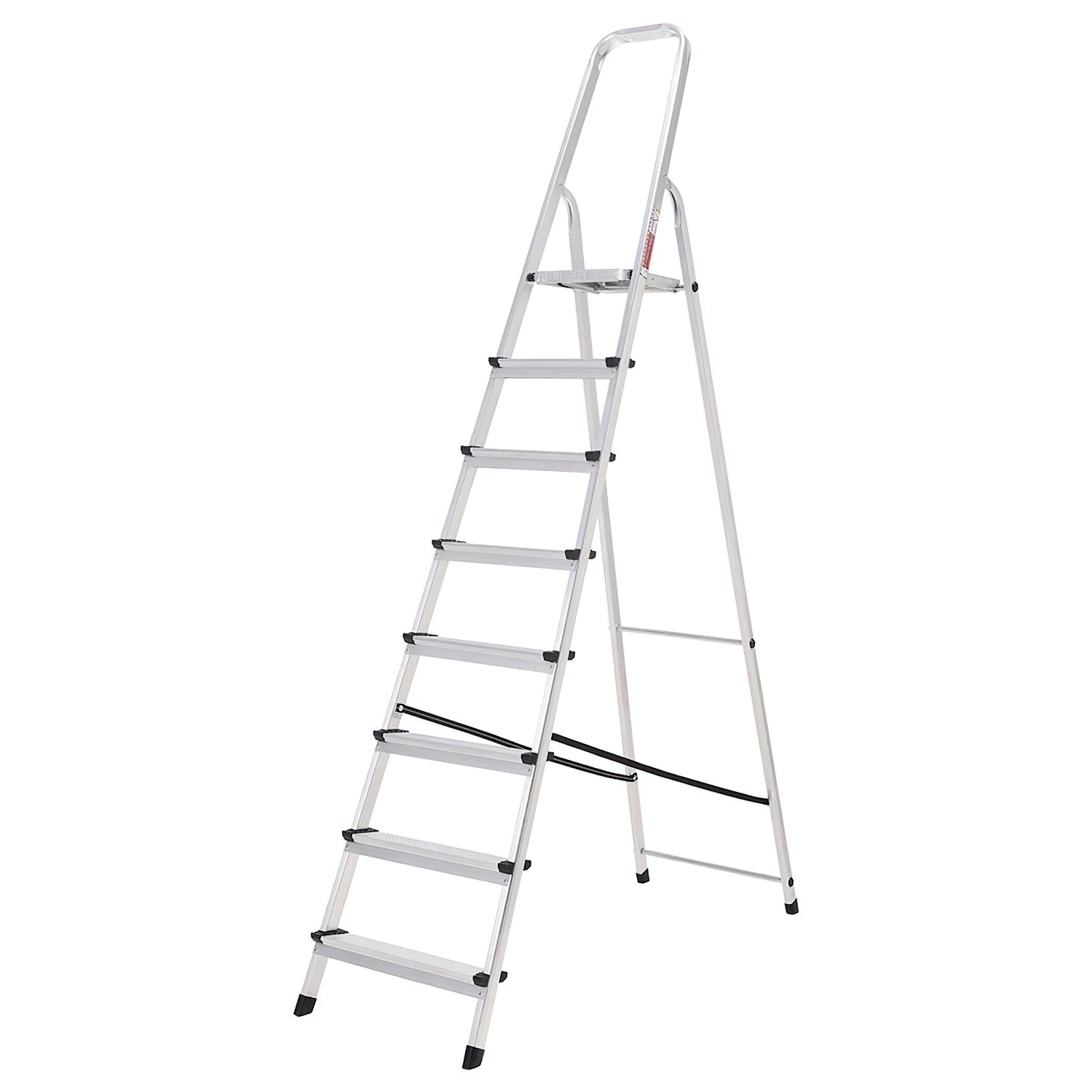 Oryx Escalera Aluminio 8 Peldaños Plegable