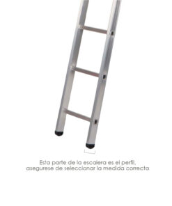 Contera Para Escalera Pronor 2 Tramos Con 8+8 Peldaños ( Perfil 55 mm.)