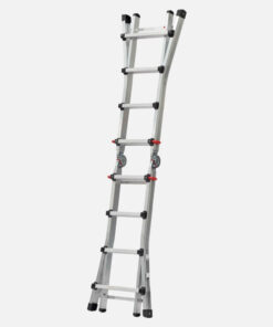 Escalera Telescópica Aluminio  5+5 Peldaños