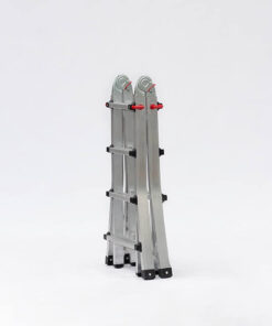 Escalera Telescópica Aluminio  5+5 Peldaños