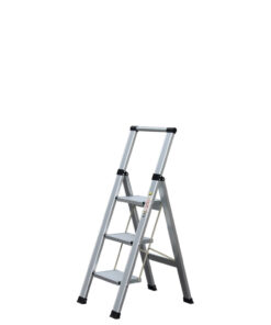 Escalera Plana Aluminio 3 Peldaños