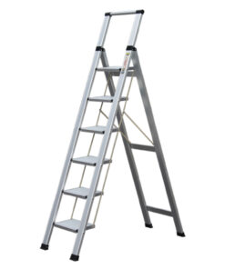 Escalera Plana Aluminio 6 Peldaños