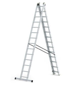 Escalera Aluminio Industrial 14+14+14   3x4 mt.