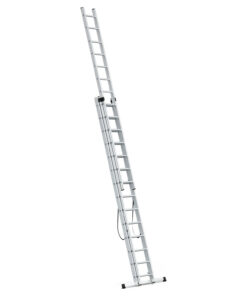 Escalera Aluminio Industrial 14+14+14   3x4 mt.