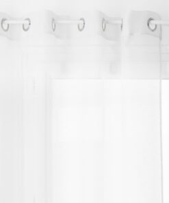Cortina blanca transparente "Moly" 135X240