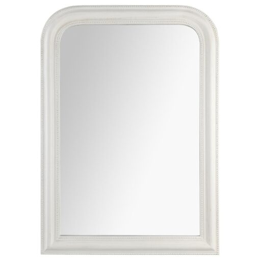 Espejo redondeado Adele blanco 74X105