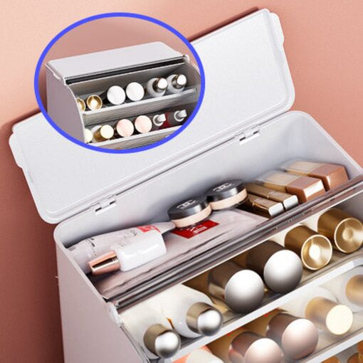 Caja de almacenamiento de cosméticos con cubierta joybos - Imagen 4