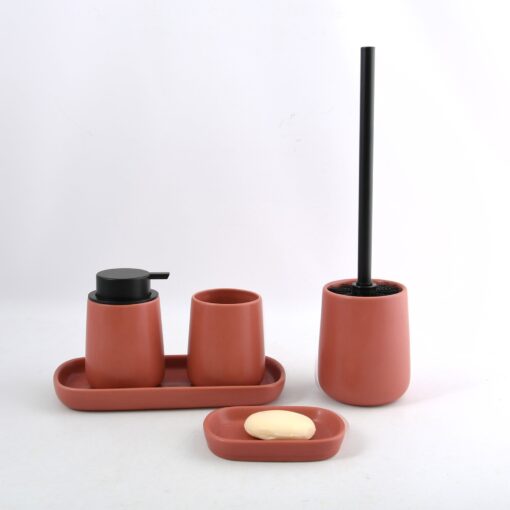 SOPORTE DE JABON DE CERAMICA MAONIE TERRACOTTA - Imagen 2