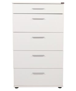 Mueble de Roble blanco  con 100% Tablero aglomerado rechapado en melamina.