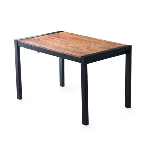 Mesa de comedor con patas de metal WellHome.