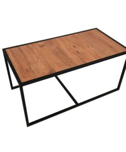 Mesa de centro-set con patas de metal WellHome.