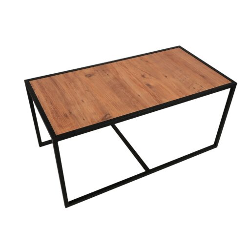 Mesa de centro-set con patas de metal WellHome.