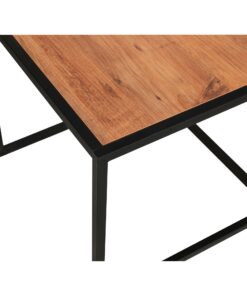 Mesa de centro-set con patas de metal WellHome.