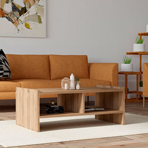 Mesa de centro en madera WellHome.