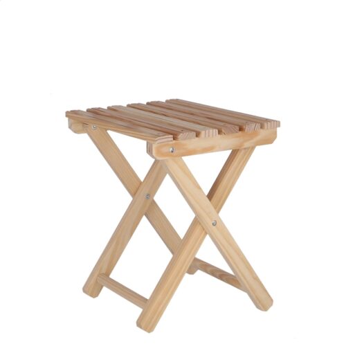 WELL HOME - Taburete PESCADOR fabricado en madera