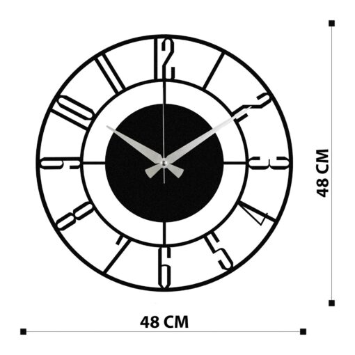 Reloj de pared METAL decorativo básico