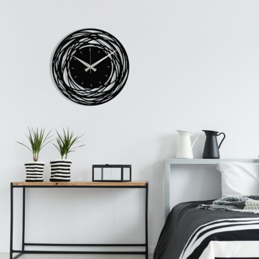 Reloj de pared METAL decorativo "rotaciones"