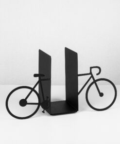 Apoya libros METAL con estilo de bicicletas