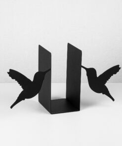 Apoya libros METAL con estilo de aves