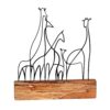 Objeto decorativo con estilo de jirafas