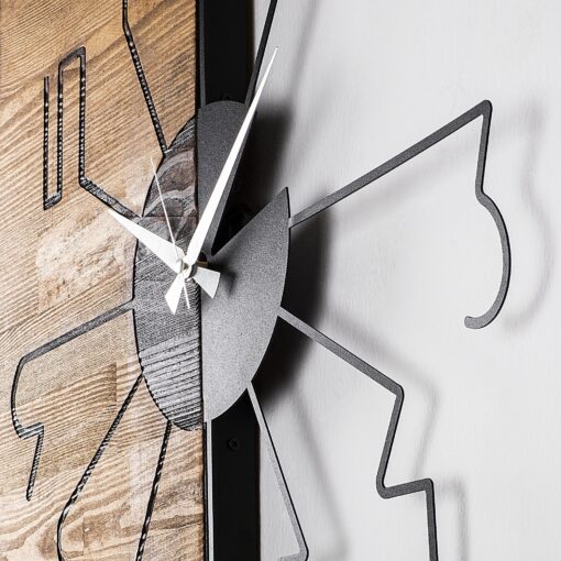 Reloj de pared MADERA decorativa alternativo