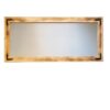Espejo decorativo con marco de madera maciza