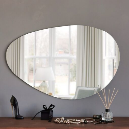 Espejo decorativo con estilo "gota de agua"