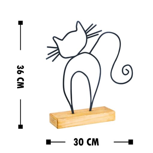 Objeto decorativo "gato"