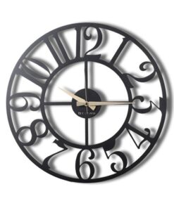 Reloj de pared METAL decorativo estilo 