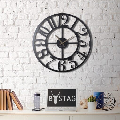 Reloj de pared METAL decorativo estilo "sencillo"  70x70