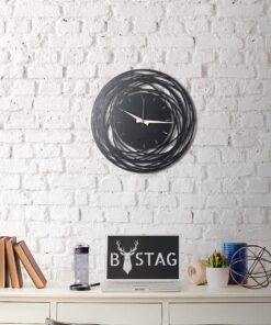 Reloj de pared METAL decorativo con estilo 