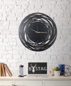 Reloj de pared METAL decorativo con estilo 