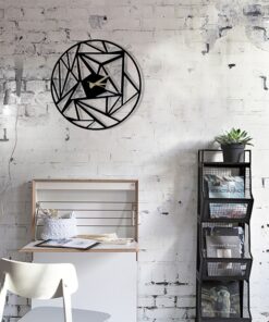 Reloj de pared METAL decorativo con estilo 