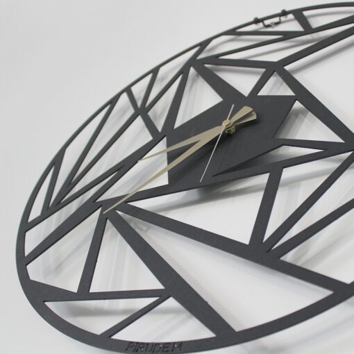 Reloj de pared METAL decorativo con estilo "geométrico"