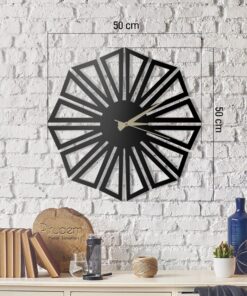 Reloj de pared METAL decorativo con estilo 